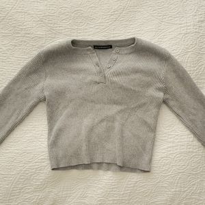 Brandy Melvine long sleeve top